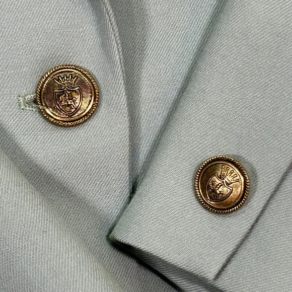 EUC Vintage Talbots Blazer Jacket Career Office Button Front Petite Size 2P - Picture 4 of 10